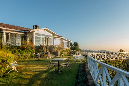 Image of a sunny balcony garden