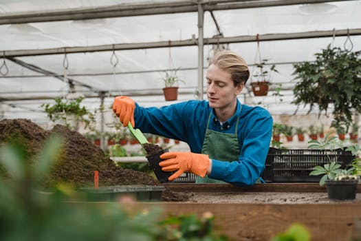 Felix Martínez male gardening enthusiast indoor plants cooking humor